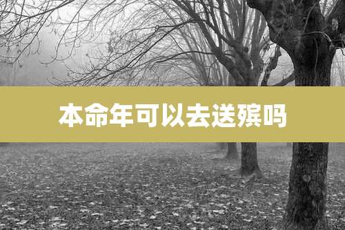 本命年可以去送殡吗