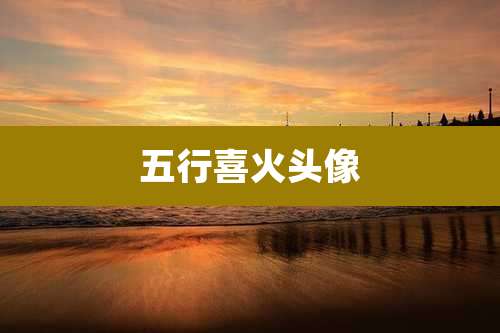 五行喜火头像