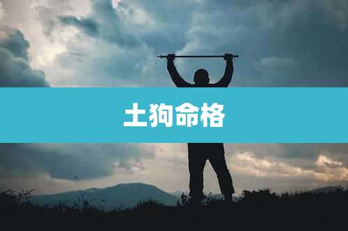 土狗命格