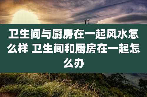 卫生间与厨房在一起风水怎么样 卫生间和厨房在一起怎么办