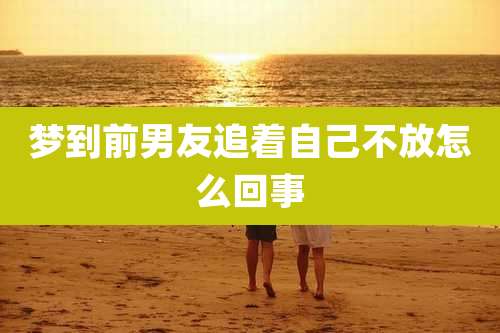 梦到前男友追着自己不放怎么回事