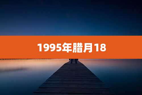 1995年腊月18