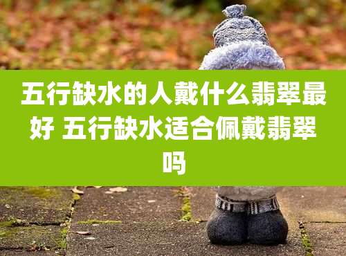 五行缺水的人戴什么翡翠最好 五行缺水适合佩戴翡翠吗