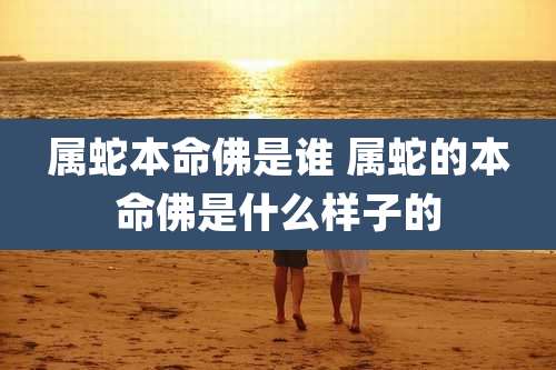 属蛇本命佛是谁 属蛇的本命佛是什么样子的