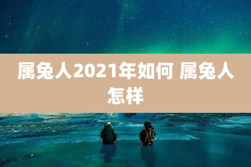 属兔人2021年如何 属兔人怎样
