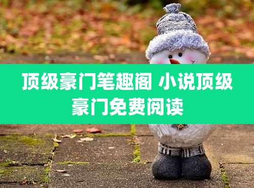 顶级豪门笔趣阁 小说顶级豪门免费阅读