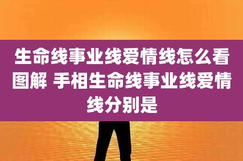 生命线事业线爱情线怎么看图解 手相生命线事业线爱情线分别是