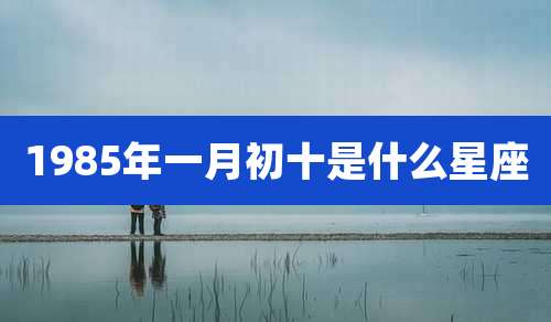 1985年一月初十是什么星座