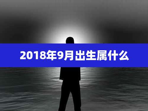 2018年9月出生属什么