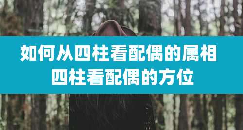 如何从四柱看配偶的属相 四柱看配偶的方位