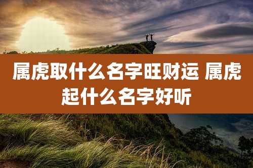 属虎取什么名字旺财运 属虎起什么名字好听