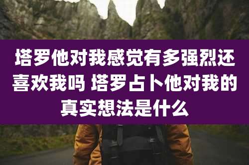 塔罗他对我感觉有多强烈还喜欢我吗 塔罗占卜他对我的真实想法是什么