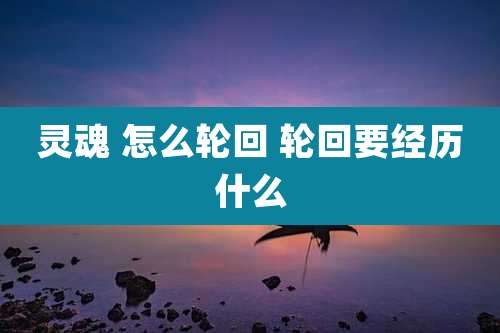 灵魂 怎么轮回 轮回要经历什么