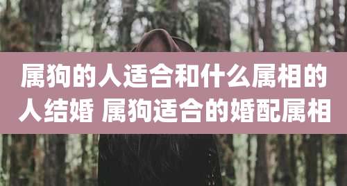 属狗的人适合和什么属相的人结婚 属狗适合的婚配属相