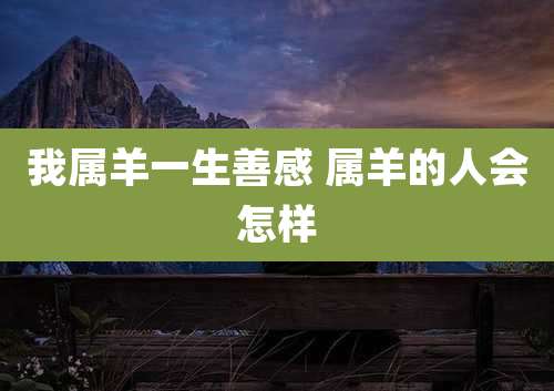 我属羊一生善感 属羊的人会怎样