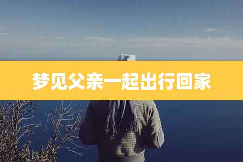梦见父亲一起出行回家
