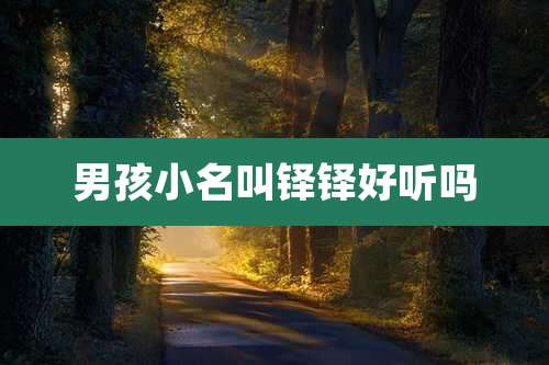 男孩小名叫铎铎好听吗