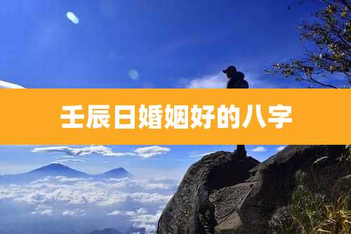 壬辰日婚姻好的八字