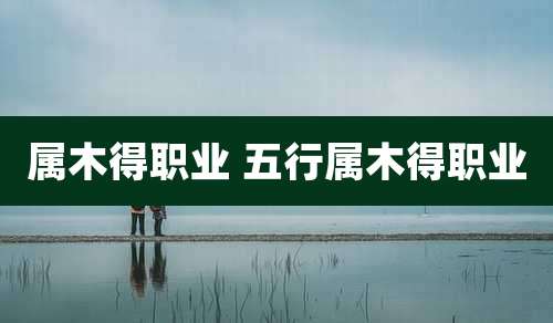 属木得职业 五行属木得职业