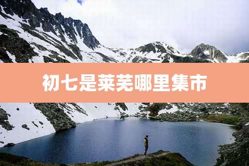 初七是莱芜哪里集市