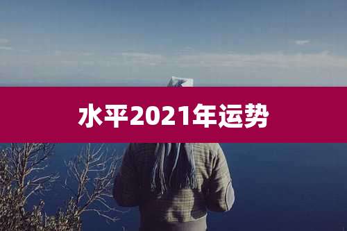 水平2021年运势