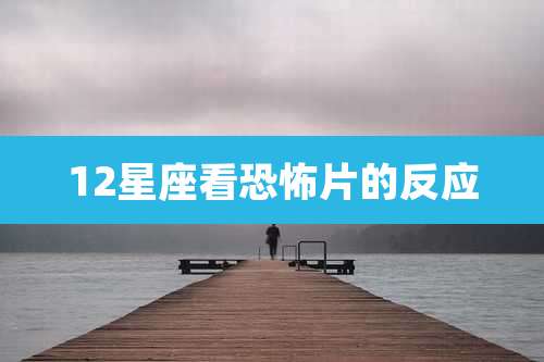 12星座看恐怖片的反应