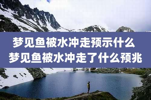 梦见鱼被水冲走预示什么 梦见鱼被水冲走了什么预兆