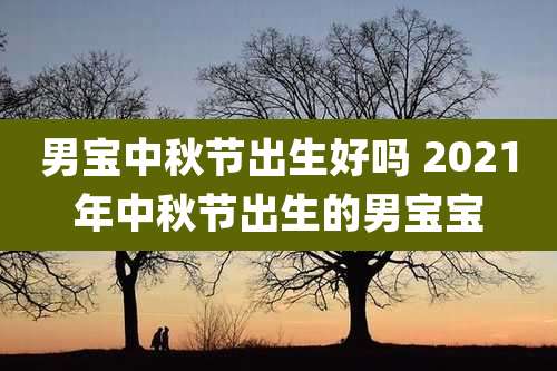 男宝中秋节出生好吗 2021年中秋节出生的男宝宝