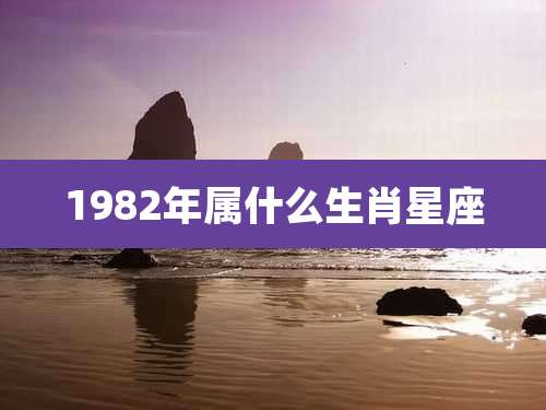 1982年属什么生肖星座