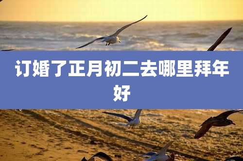 订婚了正月初二去哪里拜年好