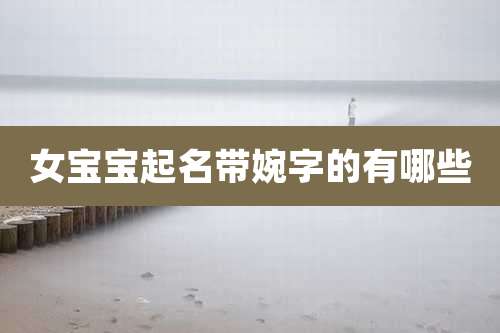 女宝宝起名带婉字的有哪些
