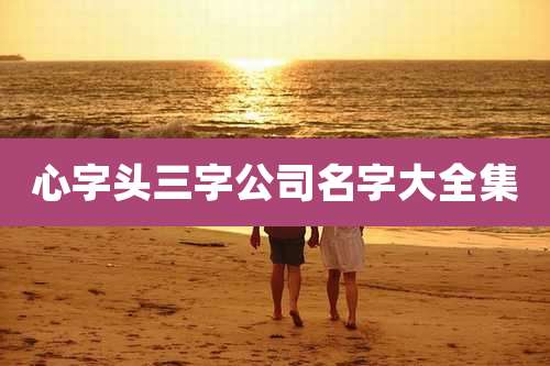 心字头三字公司名字大全集