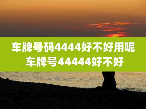 车牌号码4444好不好用呢 车牌号44444好不好