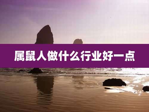 属鼠人做什么行业好一点