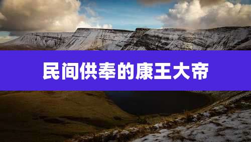 民间供奉的康王大帝