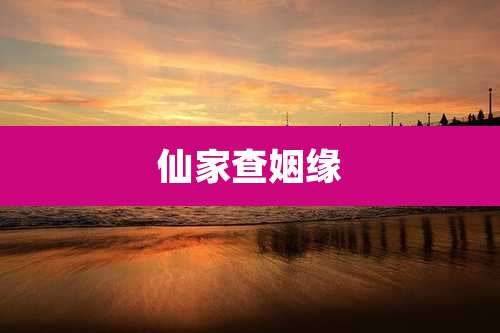 仙家查姻缘