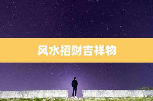 风水招财吉祥物