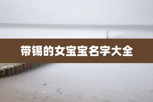 带锡的女宝宝名字大全