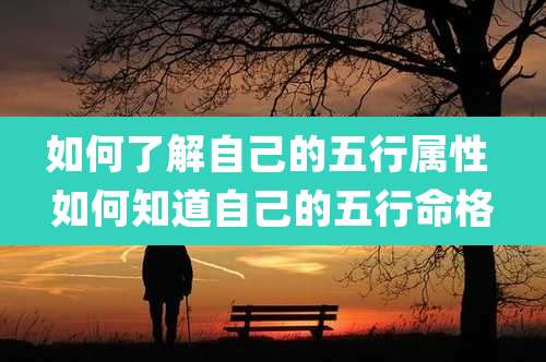 如何了解自己的五行属性 如何知道自己的五行命格