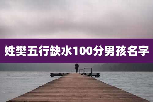 姓樊五行缺水100分男孩名字