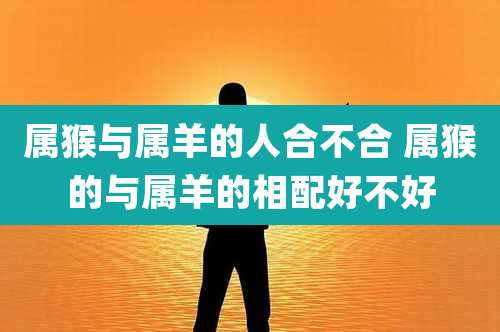 属猴与属羊的人合不合 属猴的与属羊的相配好不好