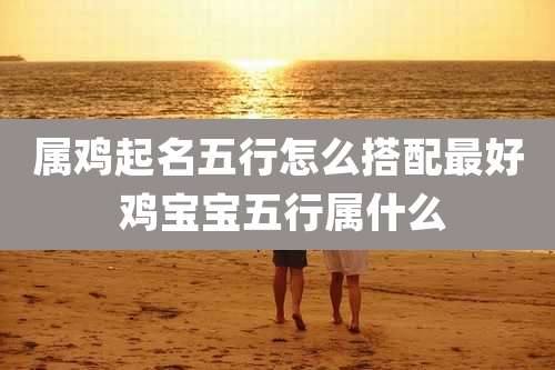 属鸡起名五行怎么搭配最好 鸡宝宝五行属什么