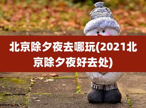 北京除夕夜去哪玩(2021北京除夕夜好去处)