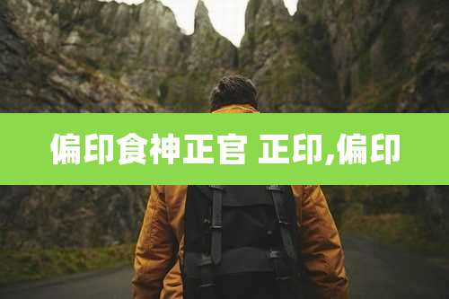 偏印食神正官 正印,偏印