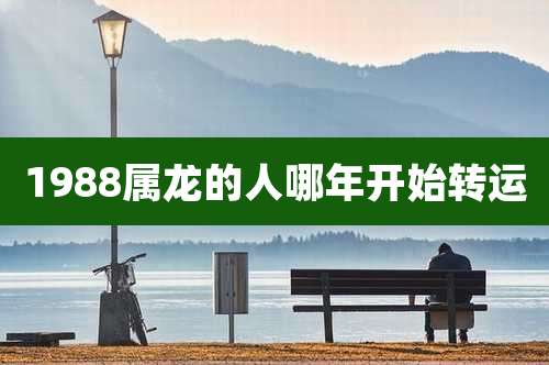 1988属龙的人哪年开始转运