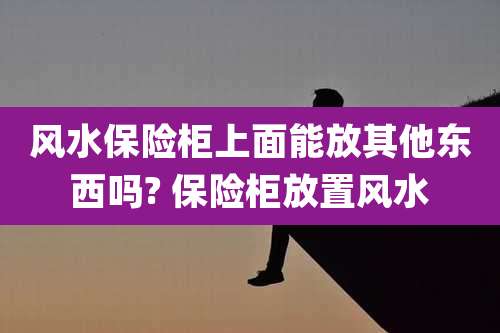 风水保险柜上面能放其他东西吗? 保险柜放置风水