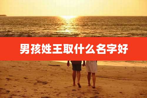 男孩姓王取什么名字好