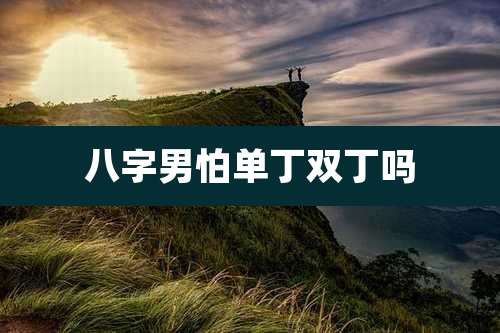 八字男怕单丁双丁吗