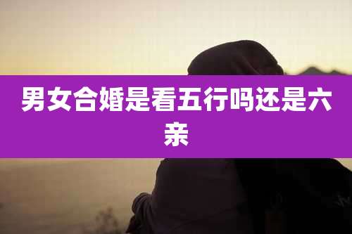 男女合婚是看五行吗还是六亲