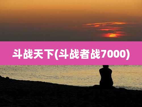 斗战天下(斗战者战7000)